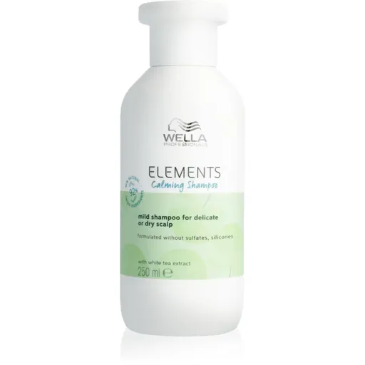 Wella Professionals Elements Calming hydratačný a upokojujúci šampón pre citlivú pokožku hlavy 250 ml