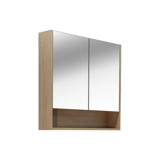 Zrkadlová skrinka Naturel Lucca 80x75 cm lamino dub LUCCA80CABD