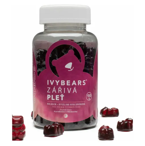 IVYBEARS Vibrant Skin vitamíny pre žiarivú pleť 60 kusov