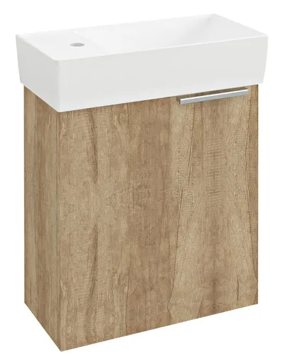 SAPHO - LATUS IX umývadlová skrinka 44x50x22cm, dub Alabama LT090-2222