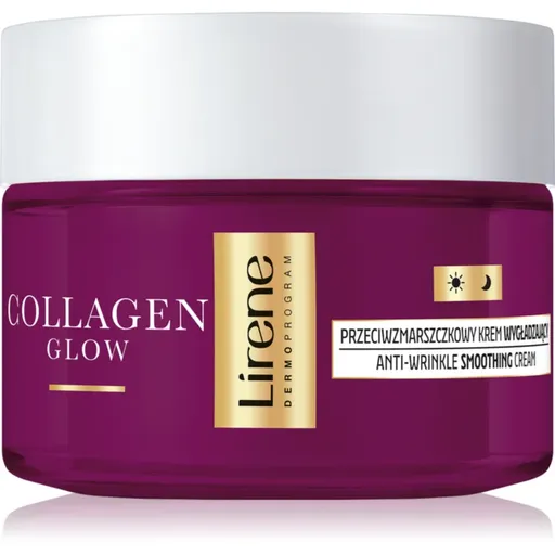 Lirene Collagen Glow 50+ vyhladzujúci krém pre spevnenie kontúr tváre 50 ml