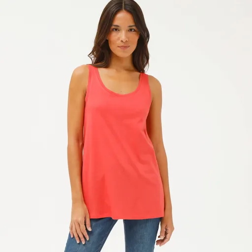 Jednofarebný džersejový top z bio bavlny, eco-friendly produkt