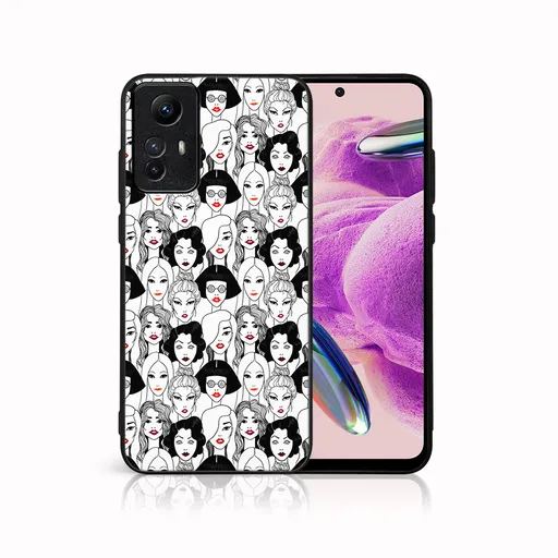 MY ART Ochranný kryt pre Xiaomi Redmi Note 12S LIPSTICK (174)