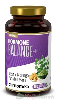 CarnoMed Hormone Balance+ pre ženy v menopauze 120cps
