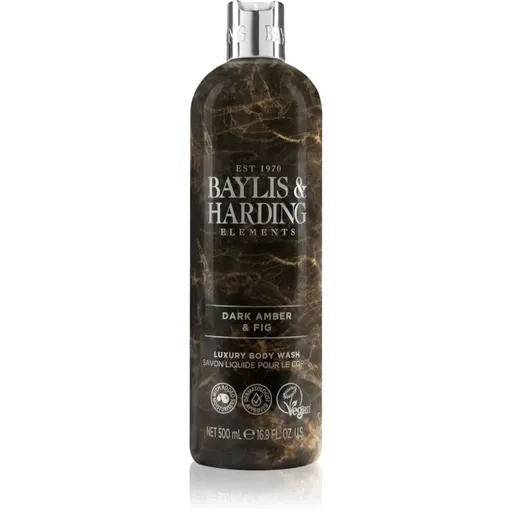 Baylis & Harding Elements Dark Amber & Fig luxusný sprchový gél 500 ml