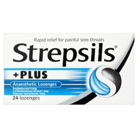 Strepsils +PLUS 24 pastiliek