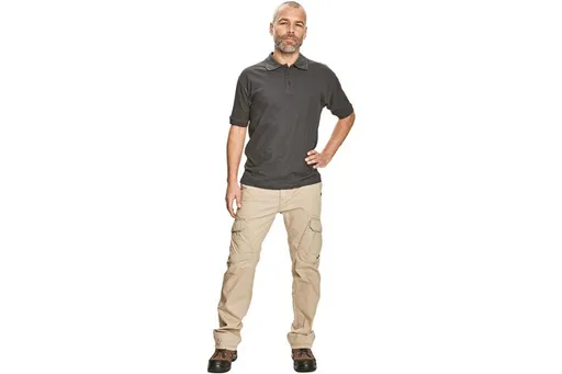 DHANU polokošeľa tm.hnedá 3XL