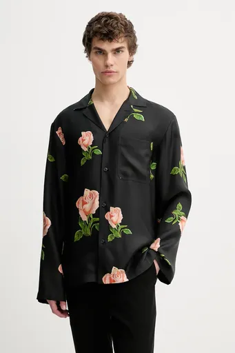 Hodvábna košeľa Nanushka NM25PFTP01499