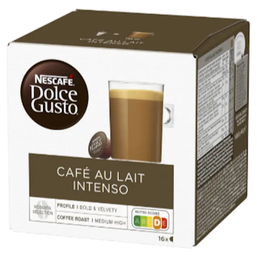 NESCAFÉ Dolce Gusto Cafe Au Lait Intenso kapsule do kávovaru 16 kusov