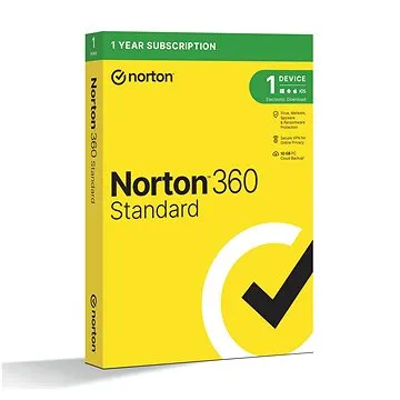 Norton 360 Standard 10GB, 1 používateľ, 1 zariadenie, 12 mesiacov (elektronická licencia) (21405801) + ZDARMA Inštalácia na diaľku Alza služby - online instalace