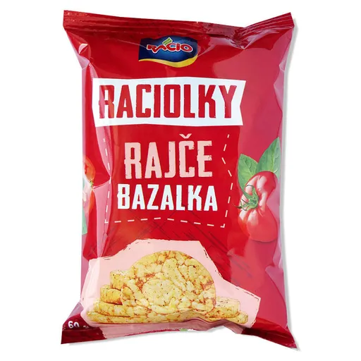 RACIO Raciolky paradajka & bazalka 60 g