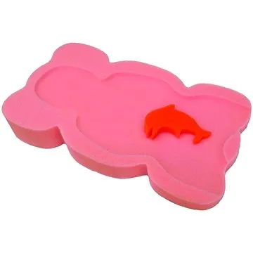 TEGA Baby Penové ležadlo UNI KOLOR – ružové (8595608805260)