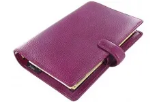 Filofax Finsbury A6 týždenný 2026 malinový