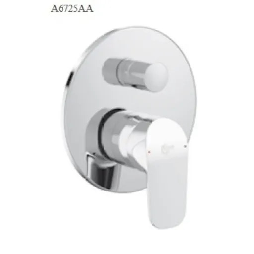 Ideal Standard Ceraflex sprchová a vaňová batéria bez podomietkového telesa chróm A6725AA