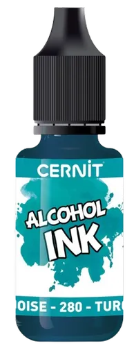 CERNIT - Alkoholový atrament (turquoise blue, 0,02 L)