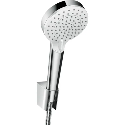 Hansgrohe Crometta sprchová hlavica s hadicou biela/chróm 26694400