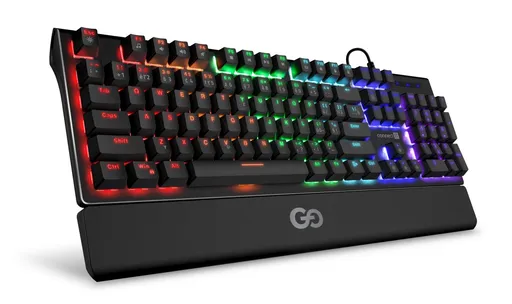 CONNECT IT GG mechanická herná klávesnica.USB,antighost,podsvietená (CZ+SK verzia), ČIERNA