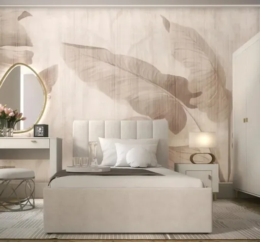 Dolmar Posteľ MORASS MO12 | béžová 120 x 200 cm