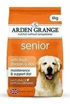 Arden Grange Dog Senior with fresh Chicken&Rice 6kg