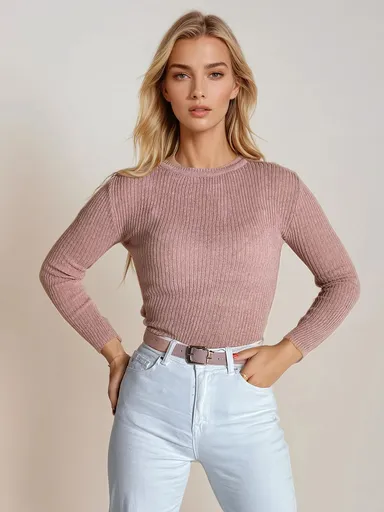 Štýlový dámsky sveter