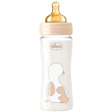 Chicco Original Touch latex, 240 ml – neutral, sklenená (8058664121861)