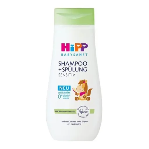 HiPP Babysanft detský šampón s kondicionérom koník 200 ml