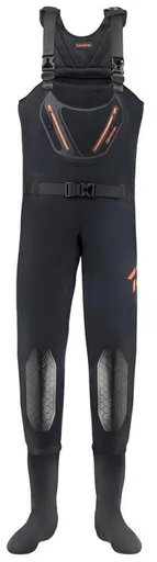 Daiwa broďáky d-vec waders flex black with socks - 46/47