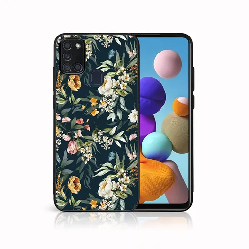 MY ART Ochranný obal pre Samsung Galaxy A21s FLORAL (158)