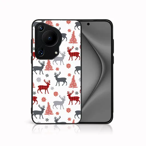 MY ART Kryt s vianočným dizajnom Huawei Pura 70 Ultra DEER (068)