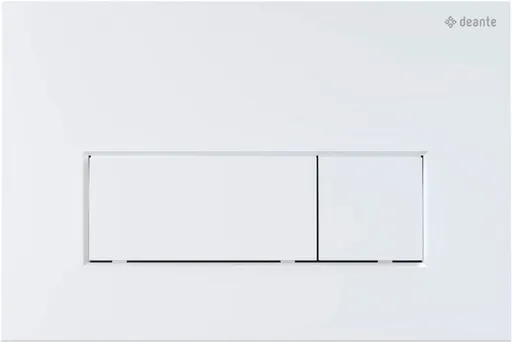 DEANTE - Ovládacie tlačidlo pre podomietkové systémy, biela - tenké CST_A51P