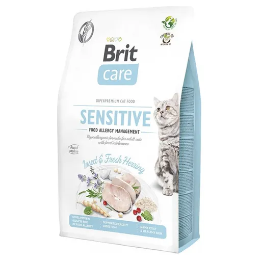 BRIT Care Cat Insect. Food Allergy Management granule pre mačky s alergiou 1 ks, Hmotnosť balenia: 2 kg
