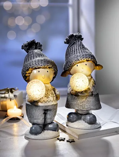 Weltbild LED Figurky Franz a Lea, sada 2 ks