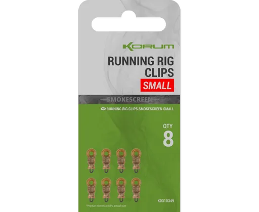 Korum montáž smokescreen running rig clips - large