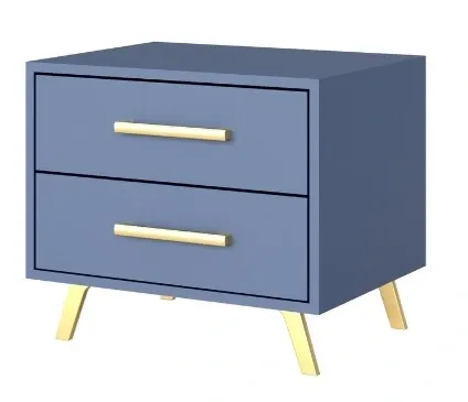 ArtStol Nočný stolík BALI | modrá