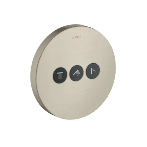 Hansgrohe ShowerSelect sprchová batéria bez podomietkového telesa kartáčovaný nikel 36727820