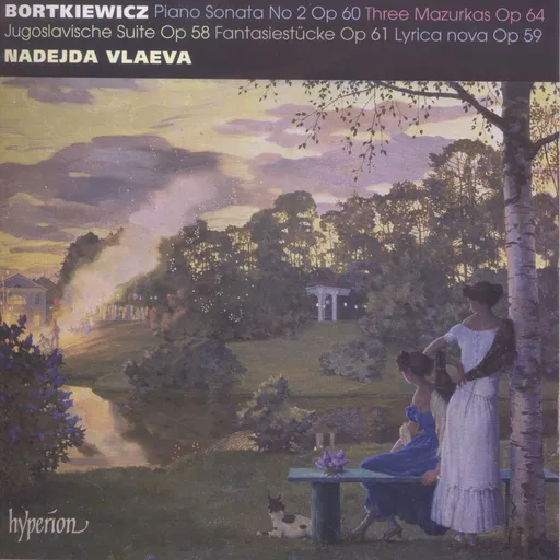 Nadejda Vlaeva, BORTKIEWICZ: PIANO SONATA NO. 2 & OTHER WORKS, CD