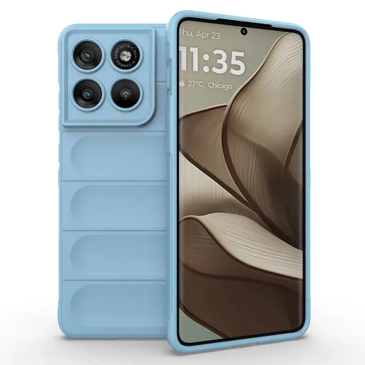 STEPS Ochranný kryt pre Motorola Edge 70 svetlomodrý