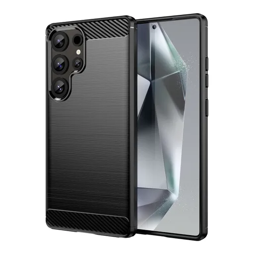 FLEXI TPU Ochranný kryt Samsung Galaxy S25 Ultra 5G čierny