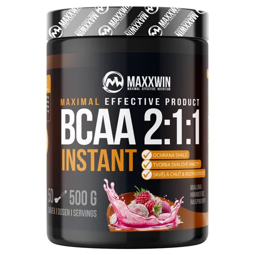 MAXXWIN BCAA 2:1:1 instant malina 500 g