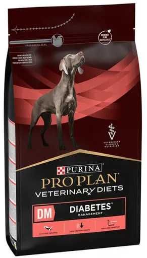 Purina VD Canine - DM Diabetes Management granule pre psy 3 kg