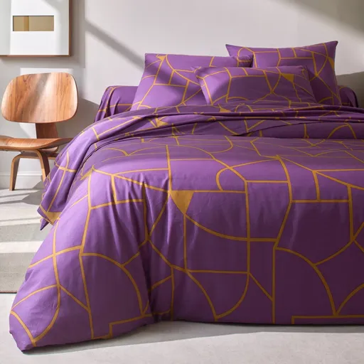 Posteľná bielizeň Geoffroy s grafickým dizajnom, bavlna