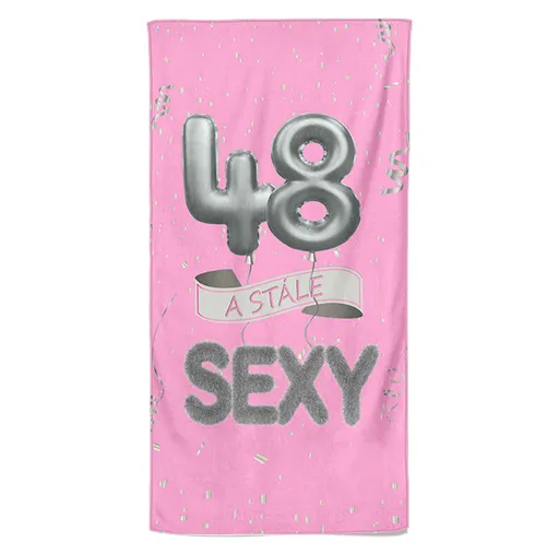 Osuška Stále sexy – ružová (vek: 48)