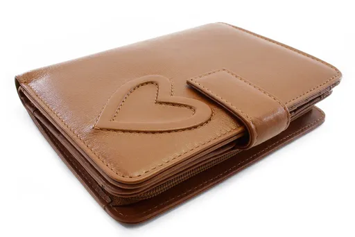 Hnedá kožená dámska peňaženka so zápinkou 511-1348-40