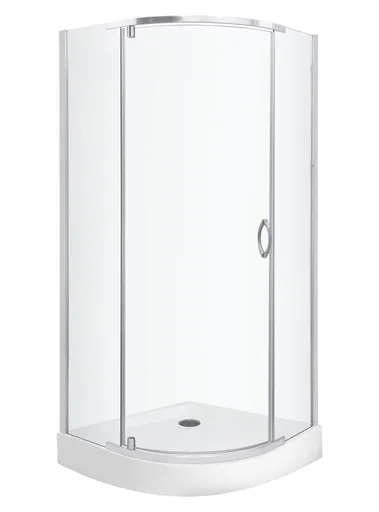 KERRA - Kabína sprchová Splash 80 s vaničkou 16 cm 5907548113849