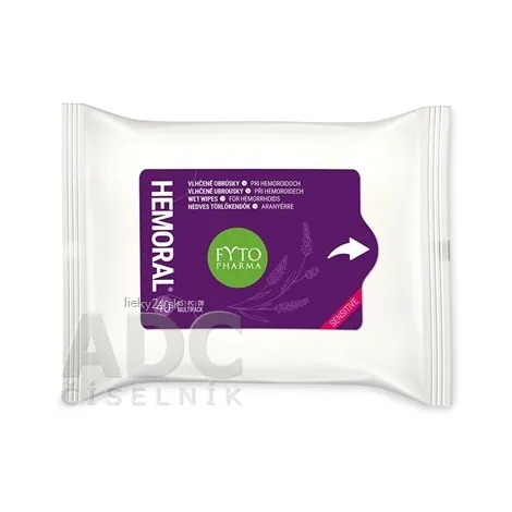 FYTO HEMORAL vlhčené obrúsky