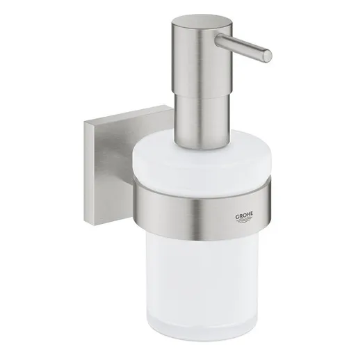 Grohe Start Cube Accessories dávkovač mydla s držiakom supersteel 41098dc0 G41098DC0