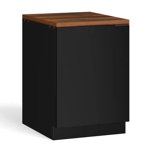 Blumfeldt WoodVista spodná skrinka drezu, Robustná, Soft-Close závesy, Hliníkové rukoväte