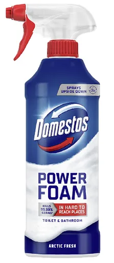 DOMESTOS - Penový čistič toalety oceán, 0,435 L