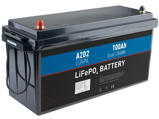 A2d2 batéria lifepo4 25,6 v 100ah m8 rept cells