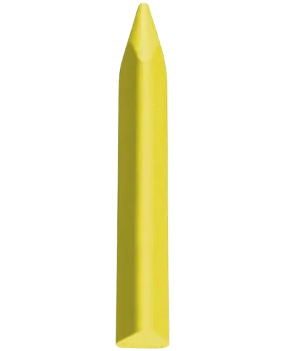 JOVI - Voskovky trojhranné žltá (97301) 12 ks